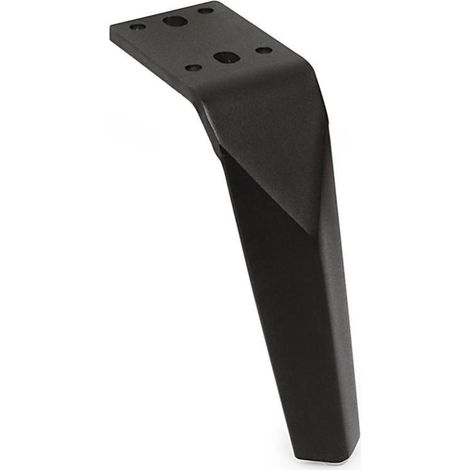 pata metálica para sofá h150 modelo river acabado negro mate