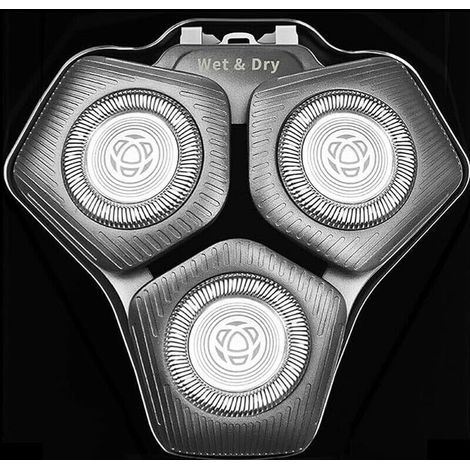 Scherköpfe SH71/50 für Philips Rasierer der Serien S5000, S7000, SH60/70 und SH71/50 (grau)
