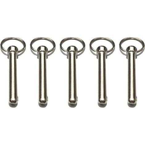 Goupille à Dégagement Rapide 8mm avec Boule à Ressort pour Accastillage Marin et Bimini (1/4)