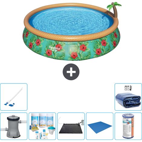 Bestway Piscina Bestway Fast Set Rotonda - 457x84 cm - 8-pezzi  S21469 (1/5)