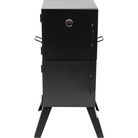 Stahlräucherofen 3-in-1 mit Grill- und Dampfgarfunktion, 53x51x100 cm (1/5)