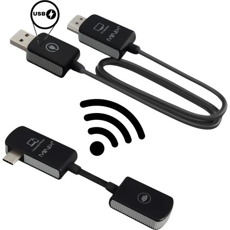 Trasmettitore wireless da USB-C a HDMI - Full HD 1080p, 50 m. Modello Minix C1 (1/5)