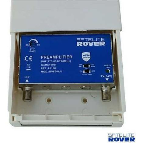 Preamplificador Rvf 201/U Lte 700 81186 SATELITE ROVER