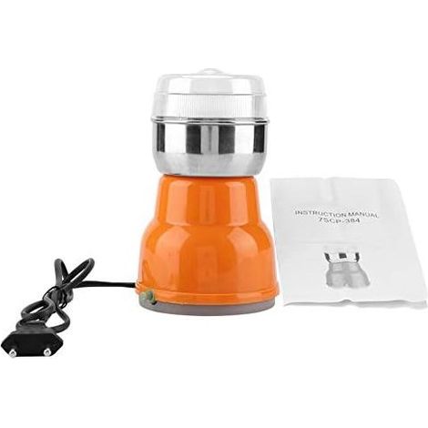 Moulin à café électrique en acier inoxydable, moulin domestique, machine à moudre, accessoire pour le café - Prise UE (1/5)