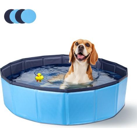 Rigid Folding Basin, 120x30cm, Non-Slip PVC, Dog/Cat, Indoor/Outdoor (1/5)