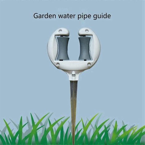 Guide-tuyau d'arrosage, clou de positionnement du tuyau d'eau, rouleau de maintien lisse (1/5)