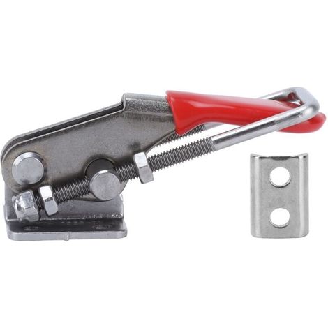 Outil à Main Pinces à Bascule Travail du Bois Verrouillage Réglable Attraper Boucle Loquet Outil de Dégagement Rapide,Fixation