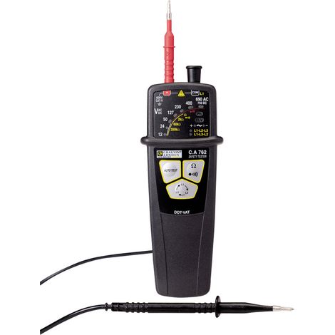Chauvin Arnoux C.A 762 Zweipoliger Spannungsprüfer  CAT IV 600 V LED, Akustik