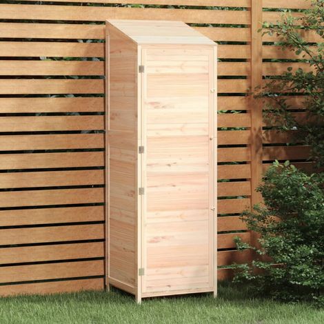 Abri de jardin Cabane de jardin - 55x52x174,5 cm Bois de sapin solide BV119728 - BonneVie