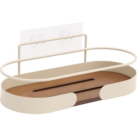 Étagère de douche argileo rectangulaire 1 niveau beige - 5five (1/2)