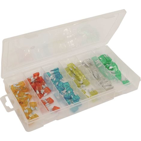 Assortiment de 120 mini fusibles enfichables SODELEC - 14100 (1/3)