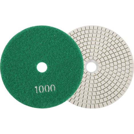 Disques de polissage diamantés humides 5 pouces 125mm pour granit, béton, marbre - Lot de 1000 (1/3)