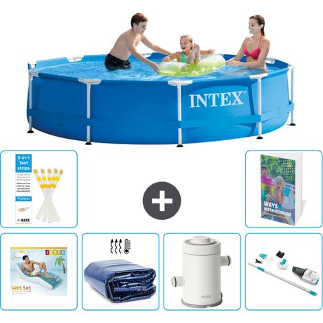 Frame Pool Rund - 305x76 cm - 7-teilig S87