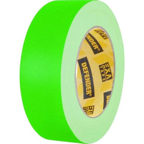 Cinta adhesiva adam hall 58065ngrn 25 m x 38 mm resistente temperatura