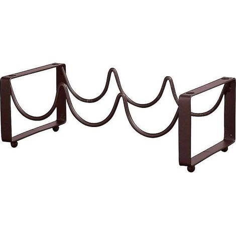 tive Vintage Wire Wine Rack Wine Display Rack Storage Bottles Rack Stand Home Accessory Holds 3 Bottles (1/4)