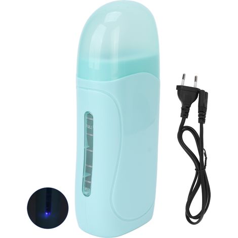Chauffe-cire électrique portable vert pour épilation bras jambes aisselles, machine à cire dépilatoire 220V avec prise UE (1/5)