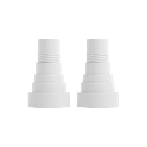 Set mit 6 Adaptersets, kompatibel mit Intex und Bestway 4550 – mit Dichtung – Anschlussumrüstung (1/5)
