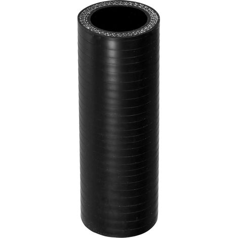 1 Pièce Tuyau En Silicone Noir Pour Voiture Résistant Thermique Diamètre Intérieur 25mm, Longueur 100mm, Angle 0°, Pour Liquide Refroidisement/Huile/Frein/Antigel, Universel (1/5)
