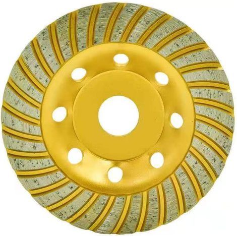 Disque Meule Diamant 180 à Poncer Béton Granit Pierre. Meule poncage surfacege Meuleuse 180 Professionnelle,AAFGVC