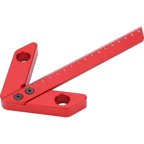 Outil de mesure central, détecteur de jauge de ligne carrée 45/90 ° pour le travail du bois YX‑2 (1/5)
