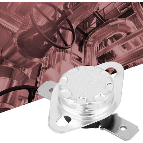 Lot de 5 interrupteurs thermostatiques KSD301, thermostat 250 V 15 A, normalement fermé, interrupteur de contrôle de température 145 °C (1/5)