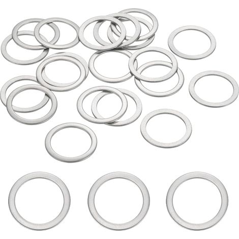 20 Pcs Rondelles Plates M16 17mm DI 22mm 1mm Epais (1/5)