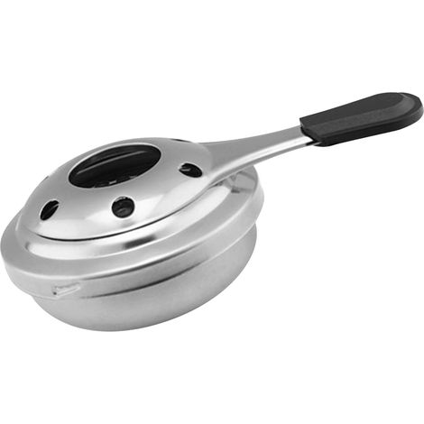 Réchaud à alcool miniature, réchaud de camping portable, réchaud à alcool en acier inoxydable pour le camping, la randonnée et le trekking en plein air. (1/5)