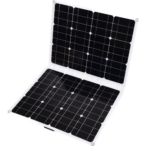 80W Foldable Solar Panel, DC 18V PET Panel (1/5)