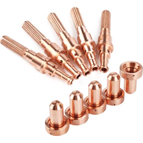 5 électrodes 9-8215 et 5 buses 9-8207 pour torche plasma Thermal Dynamics SL60/100 (1/5)