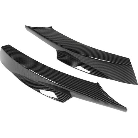1 Paire de Lèvres de Pare-Chocs Avant Souples et Flexibles de Remplacement pour Série 3 E90 M‑Tech LCI 320i 330i 2009‑2012 Style Fibre de Carbone (1/5)