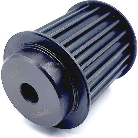 Poulie dentée moyeu plein PD8M22-50
