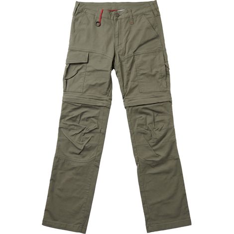 Gardena Herren Zip-Off-Hose 2-in-1 Funktionshose Outdoorhose kurze Hose Olivgrün, Größe: 48 (1/3)