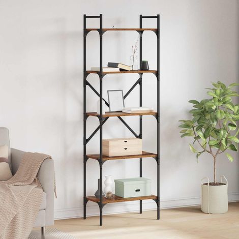 vidaXL  Bookcase  Old Wood 56 x 32 x 174 cm Engineered Wood