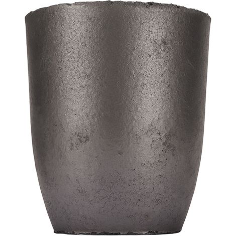 Creusets en carbure de silicium et graphite pour fonderie, pour la fusion, le moulage et le raffinage de l'aluminium, de l'or, de l'argent, du cuivre, du fer et du zinc. Neufs, lot de 3. (1/5)