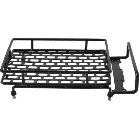 Barre lumineuse LED pour barres de toit Wrangler CC01 Axial SCX10, barres de toit en alliage d'aluminium (1/4)