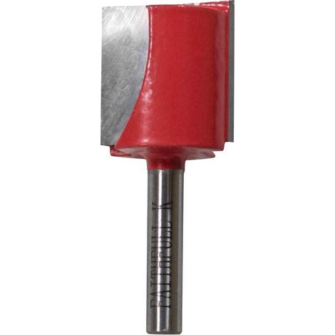 Faithfull TCT Two-Flute Router Bit 25mm x 25mm with 1/4 Inch Shank (Model: FAIRB231)
