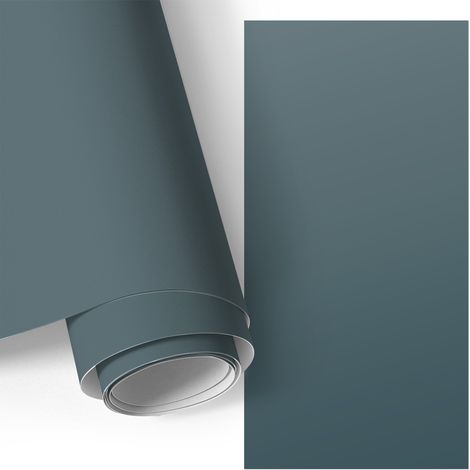 Selbstklebefolie - Möbelfolie - Türfolie Selbstklebende - Klebefolie - Tapete Küche - Aufkleber Folie - Tiefes Türkis 50x100 cm
