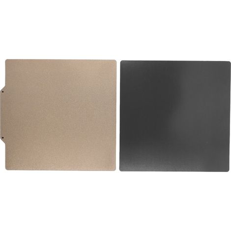 Plateau d'impression 3D PEI PEO 310x310mm, double face, acier à ressort flexible pour Anet A8 Plus (1/5)