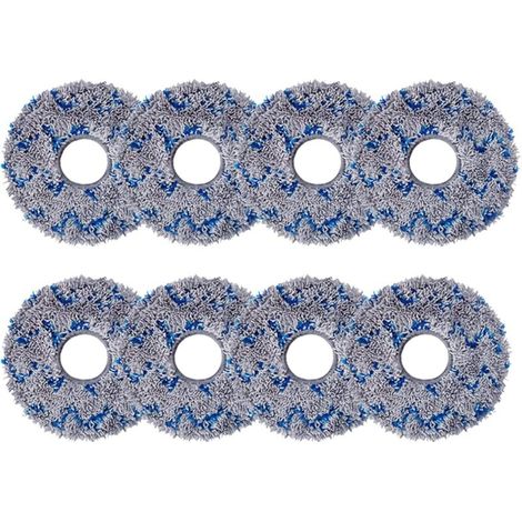 Lingettes de nettoyage de rechange ECOVACS DEEBOT X1 Omni/T20 Omni – Paquet de 8 (1/5)