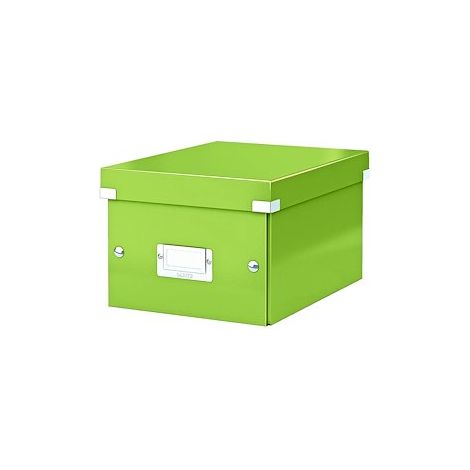 Boîte de rangement carton Leitz Click&Store Wow H 20 x L 28 x P 36,8 cm vert (1/2)