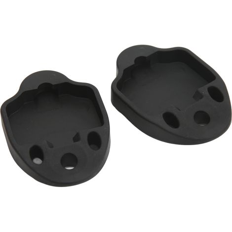 paire de couvre-cales de vélo en caoutchouc, protections pour cales de chaussures de VTT, noir (1/5)