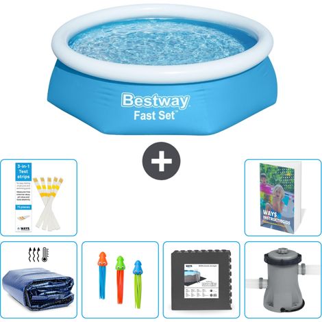Bestway Fast Set Rund - 244x61 cm - 7-teilig S3 (1/5)