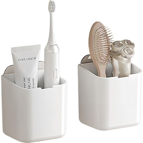 Shower Shelves, Toothbrush Holder, Bathroom Shelf, Shower Holder, Small Basket, Bathroom, Kitchen (1/5)