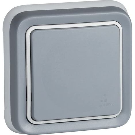 CONMUTADOR EMPOTRAR GRIS IP55 (1/5)