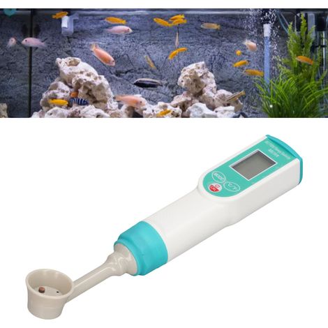 SA-21397 Digitaler Salzgehaltsmesser in Stiftform für Meerwasser mit Messlöffel und TDS-Detektor (1/5)
