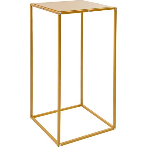 Support de Fleurs, Matériau en Acier, Dimensions 30x30x60 cm, Montage Autonome, Capacité de Charge 20 kg, Pack de 10 (1/5)