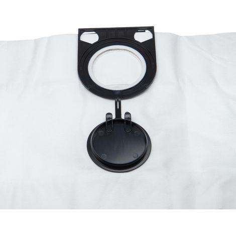 vhbw 20x sacs compatible avec Metabo ASA 1200, 1202, 32 L aspirateur - microfibres non tissées, 75cm x 30cm, blanc
