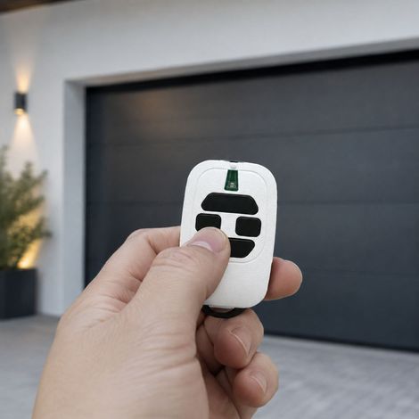 Télécommande DEA pour Portail et Garage 433MHz, Lot de 3, Compatible GTI2 GTI4, Code Tournant et Fixe, Piles Incluses