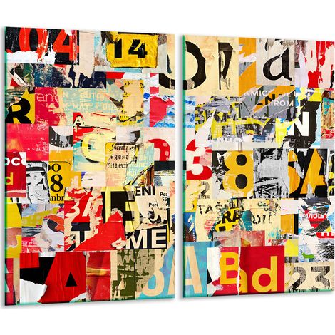 GlasHackarton 2x 30x52 Pop Art (1/5)