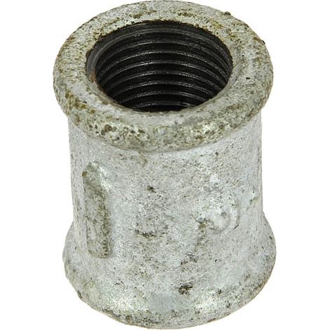 Manchon fonte galva égal Femelle droite/droite 1/2